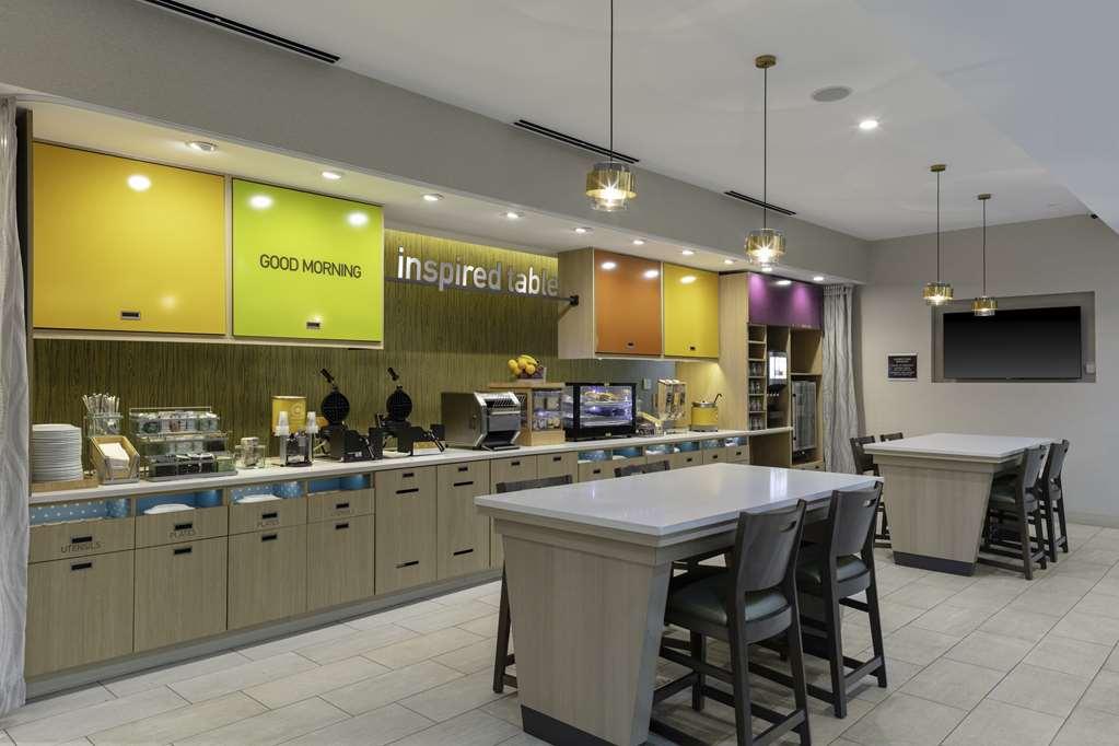 Home2 Suites By Hilton Northville Detroit المطعم الصورة